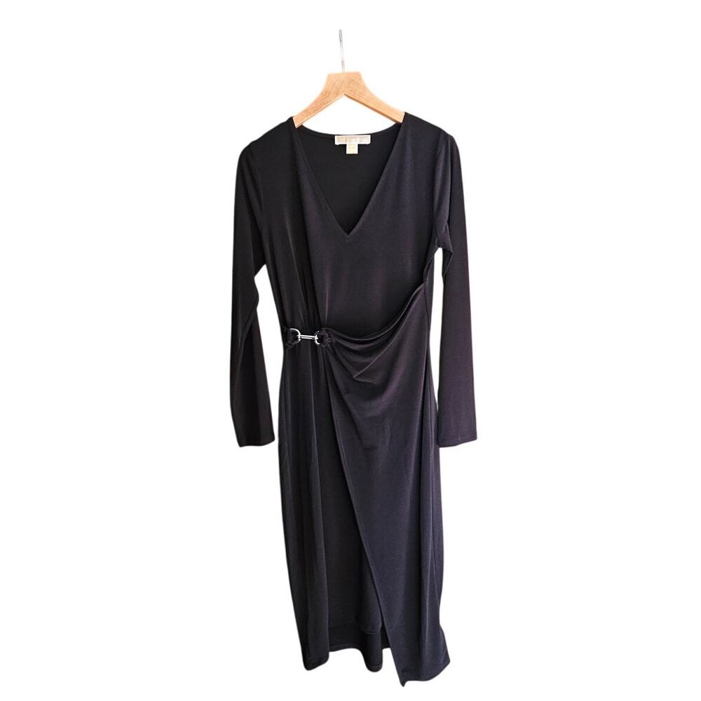 Women's Michael Kors Faux-wrap dress